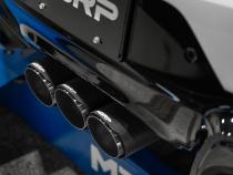 2024-up Acura Integra Type-S 2.0L 3 Inch Cat-Back Exhaust System, Armor Pro T304 Stainless Steel Triple Center Outlet with Carbon Fiber Tips, Active Exhaust, MBRP