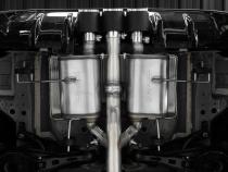 2024-up Acura Integra Type-S 2.0L 3 Inch Cat-Back Exhaust System, Armor Pro T304 Stainless Steel Triple Center Outlet with Carbon Fiber Tips, Active Exhaust, MBRP