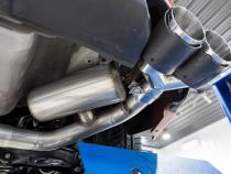 2022-Up Honda Civic Sport Touring 1.5L Turbo Hatchback Armor Lite 3 Inch Cat-Back 2.5 Inch Dual Split Rear with Quad Carbon Fiber Tips MBRP