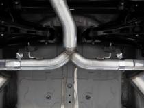 2022-Up Honda Civic Sport Touring 1.5L Turbo Hatchback Armor Lite 3 Inch Cat-Back 2.5 Inch Dual Split Rear with Quad Polished Tips MBRP