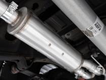 3.0 inch Cat-Back 2.5 inch Dual Split Rear Quad Carbon Fiber Tips 4.0 inch OD Dual Out 19-up Silverado/Sierra 1500 MBRP