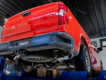 2019-Present Silverado/Sierra 1500 2.7L Aluminized Steel 3 Inch Cat-Back Single Side Exit Armor Lite MBRP