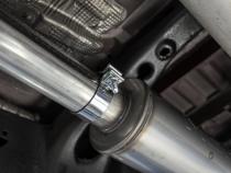 2019-Present Silverado/Sierra 1500 2.7L Black-Coated Aluminized Steel 3 Inch Cat-Back Single Side Exit Armor BLK MBRP