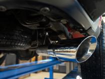 2019-Present Silverado/Sierra 1500 2.7L Black-Coated Aluminized Steel 3 Inch Cat-Back Single Side Exit Armor BLK MBRP