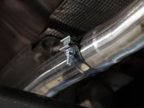 2019-Present Silverado/Sierra 1500 2.7L Black-Coated Aluminized Steel 3 Inch Cat-Back Single Side Exit Armor BLK MBRP