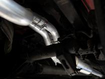 2019-2024 Silverado/Sierra 1500 2.7L Armor Pro T304 Stainless Steel 3 Inch Cat-Back, 2.5 Inch Dual Split Rear Exit MBRP