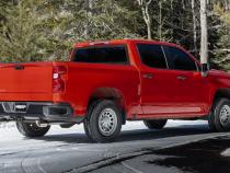 2019-2024 Silverado/Sierra 1500 2.7L Armor Lite Aluminized Steel 3 Inch Cat-Back, 2.5 Inch Dual Split Rear Exit MBRP