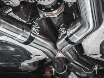 2018-Up Dodge Durango SRT SRT Hellcat 6.2L/6.4L Armor Pro T304 Stainless Steel 3 Inch Cat-Back Dual Rear Exit with Carbon Fiber Tips MBRP