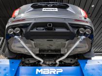 Axle-Back 2.5 inch Dual Rear Quad Tips 20-Up Explorer/Aviator MBRP