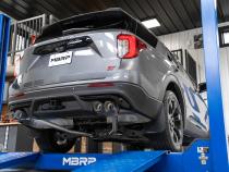 Axle-Back 2.5 inch Dual Rear Quad Tips 20-Up Explorer/Aviator MBRP