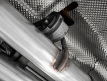 Cat-Back 2.5 inch Dual Rear Quad Carbon Fiber Tips 20-Up Explorer/Aviator MBRP