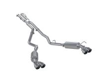 Cat-Back 2.5 inch Dual Rear Quad Tips Aluminized Steel 20-Up Explorer/Aviator MBRP