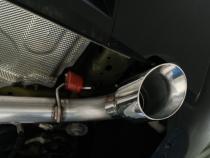 2021-Up Ford Bronco Sport 2.0L EcoBoost T409 Stainless Steel 2.5 Inch Resonator-Back Dual Split Rear Exit MBRP Exhaust System