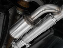 21-Up Ford Bronco Sport 2.0L EcoBoost Aluminized Steel 2.5 Inch Resonator-Back Dual Split Rear Exit MBRP Exhaust System