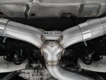 21-Up Ford Bronco Sport 2.0L EcoBoost Black Coated Aluminized Steel 2.5 Inch Resonator-Back Dual Split Rear Exit MBRP Exhaust System