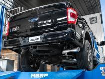 21-Up Ford F-150 Armor Pro Series T304 Stainless Steel 3 Inch Cat-Back Single Side Exhaust System MBRP
