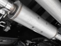 21-Up Ford F-150 Black Coated Aluminized Steel 3 Inch Cat-Back Single Side Exhaust System MBRP