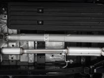 21-Up Ford F-150 T409 Stainless Steel 3 Inch Cat-Back 2.5 Inch Dual Split Side Exhaust System MBRP