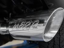 21-Up Ford F-150 T409 Stainless Steel 3 Inch Cat-Back 2.5 Inch Dual Split Side Exhaust System MBRP