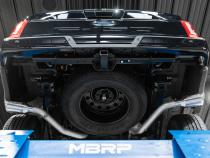 21-Up Ford F-150 T409 Stainless Steel 3 Inch Cat-Back 2.5 Inch Dual Split Side Exhaust System MBRP