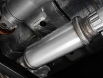 21-Up Ford F-150 Black Coated Aluminized Steel 3 Inch Cat-Back 2.5 Inch Dual Split Rear Exhaust System MBRP