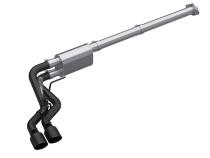 3 inch Cat-Back 2.5 inch Dual Pre-Axle (Race Profile) Black Coated  21-Up F-150 MBRP