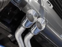 3 inch Cat-Back 2.5 inch Dual Pre-Axle (Race Profile) Black Coated  21-Up F-150 MBRP