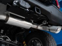 3 inch Cat-Back Single Rear Exit 2021-UP Ford Bronco Aluminized Steel MBRP