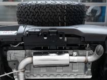 3 inch Cat-Back Single High Clearance Rear Exit 2021-Up Ford Bronco T304 Stainless Steel MBRP