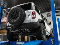 21-Up Ford Bronco 2.3L/2.7L EcoBoost 2/4-Door Aluminized Steel 3 Inch Cat-Back Dual Split Rear MBRP