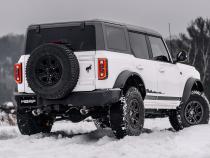 21-Up Ford Bronco 2.3L/2.7L EcoBoost 2/4-Door Black-Coated Aluminized Steel 3 Inch Cat-Back Dual Split Rear MBRP