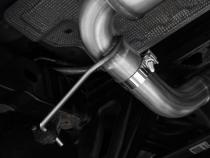 2021-Up Ford Bronco 2.3L/2.7L T304 Stainless Steel 3 Inch Cat-Back Single High Clearance Rear Exit Touring Armor Pro MBRP