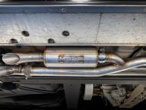 2019-2024 Mercedes-Benz G63 4.0TT V8 Armor Pro T304SS 2.5 Inch Pre-Axle Cat-Back, Dual Split Side, Quad Outlet, Active Profile MBRP