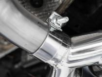 2014-2017 Audi SQ5 3.0T 2.5 Inch Axle-Back Dual Rear Exit T304 Stainless Steel with Quad Carbon Fiber Tips MBRP