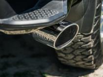 2020-2023 Chevrolet/GMC 2500/3500 HD 6.6L Duramax EC/CC Armor Plus T409SS 5 Inch Filter Back Single Side Exit MBRP