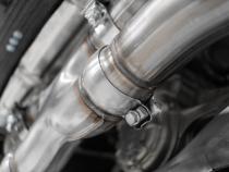 2020-2025 Chevrolet Corvette C8 6.2L Armor Pro T304 Stainless Steel 3 Inch Cat-Back Quad Split Rear with Carbon Fiber Tips Valve Delete MBRP