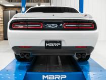15-23 Dodge Challenger Aluminized 2.5 Inch Cat Back Dual Rear Exit Exhaust System MBRP