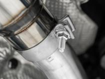 15-23 Dodge Challenger Aluminized Steel 3 Inch Dual Cat Back Quad Tips (Street Version) Exhaust System MBRP