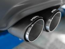 15-23 Dodge Challenger Aluminized Steel 3 Inch Dual Cat Back Quad Tips (Race Version) Exhaust System MBRP