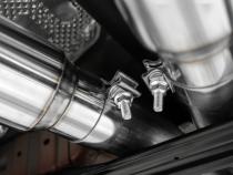 T304 Stainless Steel 3.0 Inch Cat-Back Dual Rear Street Profile with Dual Carbon Fiber Tips 15-23 Dodge Charger MBRP