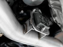 T304 Stainless Steel 3.0 Inch Cat-Back Dual Rear Race Profile with Dual Carbon Fiber Tips 15-23 Dodge Charger MBRP