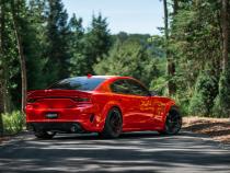 T304 Stainless Steel 3.0 Inch Cat-Back Dual Rear Race Profile with Dual Carbon Fiber Tips 15-23 Dodge Charger MBRP