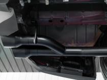 2018-23 Ford Mustang GT 5.0L T304 Stainless Steel 2.5 Inch Axle-Back with Quad Carbon Fiber Tips MBRP