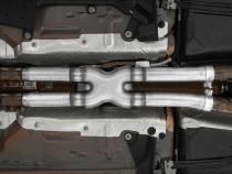 MBRP 2.5 Inch Exhaust Resonator Bypass X-Pipe For 15-Up Ford Mustang GT 5.0L MBRP