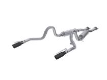 1999-2004 Ford Mustang GT/ Mach 1 4.6L Aluminized Steel 2.5 Inch Cat-Back Dual Rear Exit with Black Tips MBRP