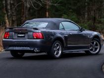 1999-2004 Ford Mustang GT/ Mach 1 4.6L Aluminized Steel 2.5 Inch Cat-Back Dual Rear Exit with Black Tips MBRP