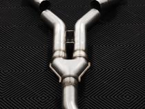 2019-2023 Ford Mustang 2.3L EcoBoost Active T304 Stainless Steel 3 Inch Cat-Back Quad Rear Exit with CF Tips MBRP