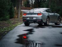 24-Up Ford Mustang GT 5.0L, Armor Lite Aluminized Steel 3 Inch Cat-Back Dual Split Rear with Quad Tips, Race Profile MBRP