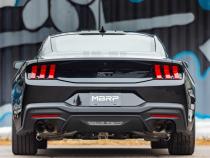 Black-Coated 4 Inch Quad Tip Cover Kit for 2015-2024 Ford Mustangs with Quad Tips MBRP