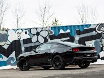 Black-Coated 4 Inch Quad Tip Cover Kit for 2015-2024 Ford Mustangs with Quad Tips MBRP